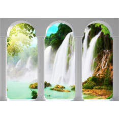 Artgeist Waterfall itseliimautuva fototapetti