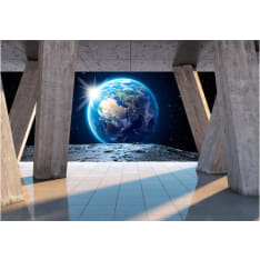 Artgeist Moon Walk itseliimautuva fototapetti