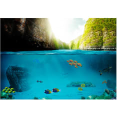 Artgeist Under the waterline itseliimautuva fototapetti