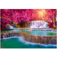 Artgeist Pink Cascades itseliimautuva fototapetti