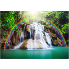 Artgeist Waterfall of Fulfilled Wishes itseliimautuva fototapetti