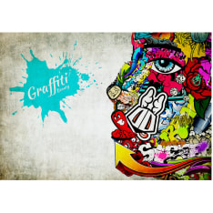 Artgeist Graffiti beauty itseliimautuva fototapetti