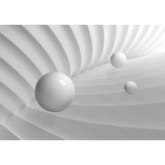 Artgeist White Symmetry itseliimautuva fototapetti