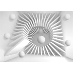 Artgeist White jigsaw itseliimautuva fototapetti