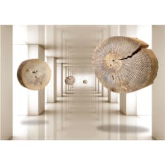 Artgeist Flying Discs Of Wood itseliimautuva fototapetti