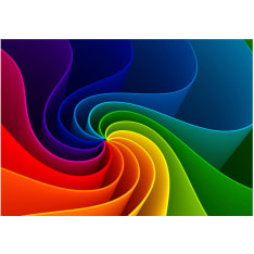 Artgeist Colorful Pinwheel itseliimautuva fototapetti