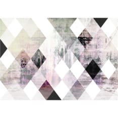 Artgeist Rhombic Chessboard (Pink) itseliimautuva fototapetti