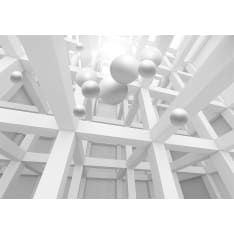 Artgeist White Enclave itseliimautuva fototapetti