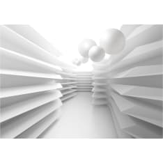 Artgeist White Maze itseliimautuva fototapetti