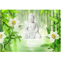 Artgeist Buddha And Nature itseliimautuva fototapetti