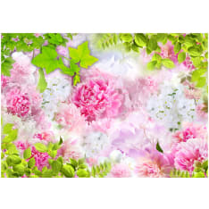 Artgeist Peonies itseliimautuva fototapetti