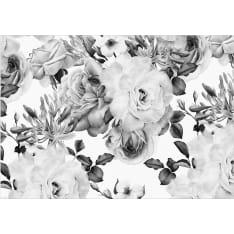 Artgeist Sentimental Garden (Black and White) itseliimautuva fototapetti