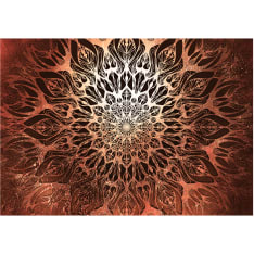 Artgeist Spider Web (Orange) itseliimautuva fototapetti