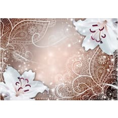 Artgeist Oriental Wings (Brown) itseliimautuva fototapetti