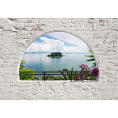 Artgeist Corfu Island itseliimautuva fototapetti
