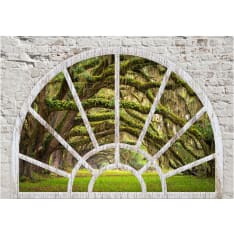 Artgeist Window To Secret Forest itseliimautuva fototapetti