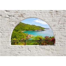 Artgeist Emerald Island itseliimautuva fototapetti