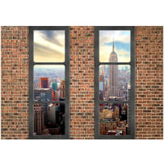 Artgeist The View From The Window: New York itseliimautuva fototapetti