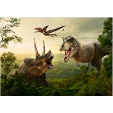 Artgeist Dinosaur Square itseliimautuva fototapetti