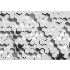 Artgeist Hexagonal Awareness itseliimautuva fototapetti