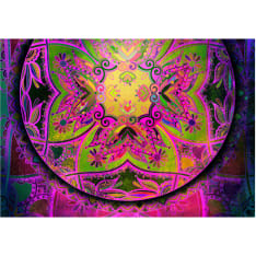 Artgeist Mandala: Pink Expression itseliimautuva fototapetti