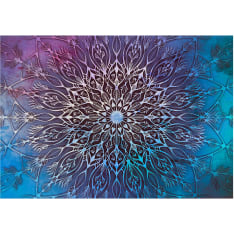 Artgeist Center (Blue) itseliimautuva fototapetti