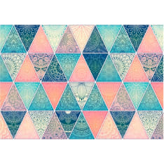Artgeist Oriental Triangles itseliimautuva fototapetti