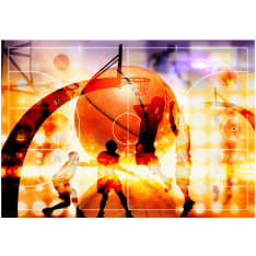 Artgeist Basketball itseliimautuva fototapetti