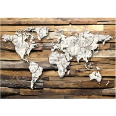 Artgeist Map Of Time itseliimautuva fototapetti