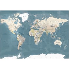 Artgeist Vintage World Map itseliimautuva fototapetti