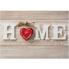 Artgeist Home Heart (Red) itseliimautuva fototapetti