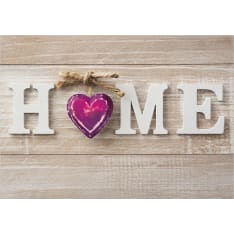 Artgeist Home Heart (Violet) itseliimautuva fototapetti