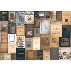 Artgeist Literary Mosaic itseliimautuva fototapetti