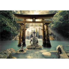 Artgeist Buddha Smile itseliimautuva fototapetti