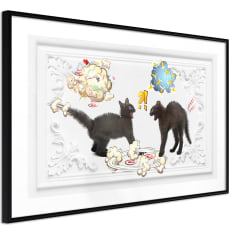 Artgeist Cat Fight juliste