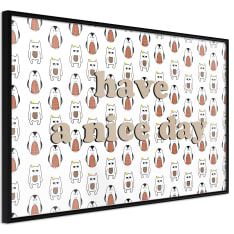 Artgeist Animals Wish A Nice Day juliste