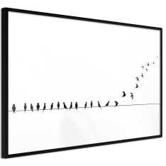 Artgeist Birds On A Wire juliste