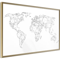 Artgeist World Of Diamonds and Triangles juliste