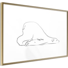 Poster - Resting Polar Bear