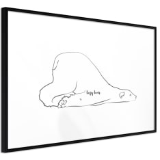 Artgeist Resting Polar Bear juliste