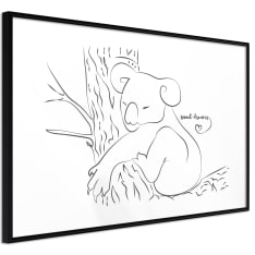 Poster - Resting Koala