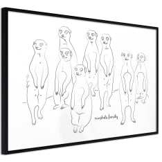 Artgeist Meerkat Lookout juliste