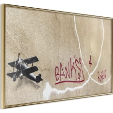 Artgeist Banksy: Love Plane juliste