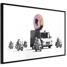 Artgeist Banksy: Donuts (Strawberry) poster