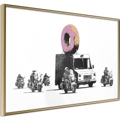 Artgeist Banksy: Donuts (Strawberry) poster