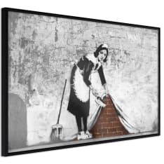 Artgeist Banksy: Sweep It Under the Carpet juliste