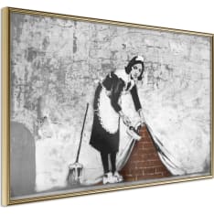 Artgeist Banksy: Sweep It Under the Carpet juliste