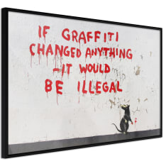 Artgeist Banksy: If Graffiti Changed Anything juliste