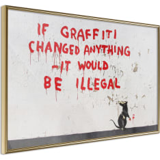 Artgeist Banksy: If Graffiti Changed Anything juliste