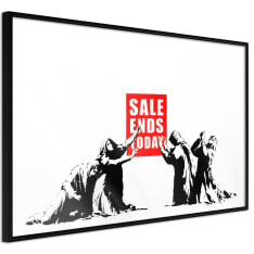 Artgeist Banksy: Sale Ends poster